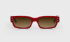 [01 - Red Front with Black & White Tortoise Temples]