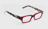 [01 - Red Front with Black & White Tortoise Temples]