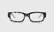 11 - Blue and Amber Front with Milky Brown Temples