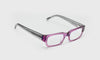 [15 - Purple Crystal Front with Grey Crystal Temples]