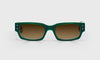 [17 - Kelly Green Front with Zebra Temples]