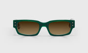 17 - Kelly Green Front with Zebra Temples