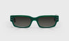 [17 - Kelly Green Front with Zebra Temples]