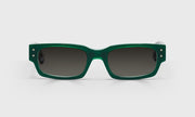 17 - Kelly Green Front with Zebra Temples