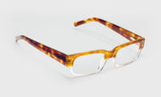 21 - Light tortoise and clear crystal front with light tortoise temples