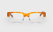 21 - Light tortoise and clear crystal front with light tortoise temples