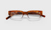 [21 - Light tortoise and clear crystal front with light tortoise temples]