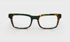 [11 - Green tortoise front with green temples]