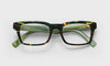 [11 - Green tortoise front with green temples]