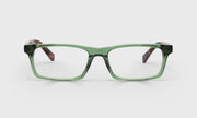 17 - Green Crystal Front with Tortoise Temples