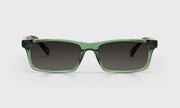 17 - Green Crystal Front with Tortoise Temples