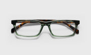 17 - Green Crystal Front with Tortoise Temples