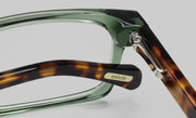 17 - Green Crystal Front with Tortoise Temples