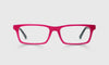 [45 - Fuschia Front and Pink with Teal Zebra Temples]