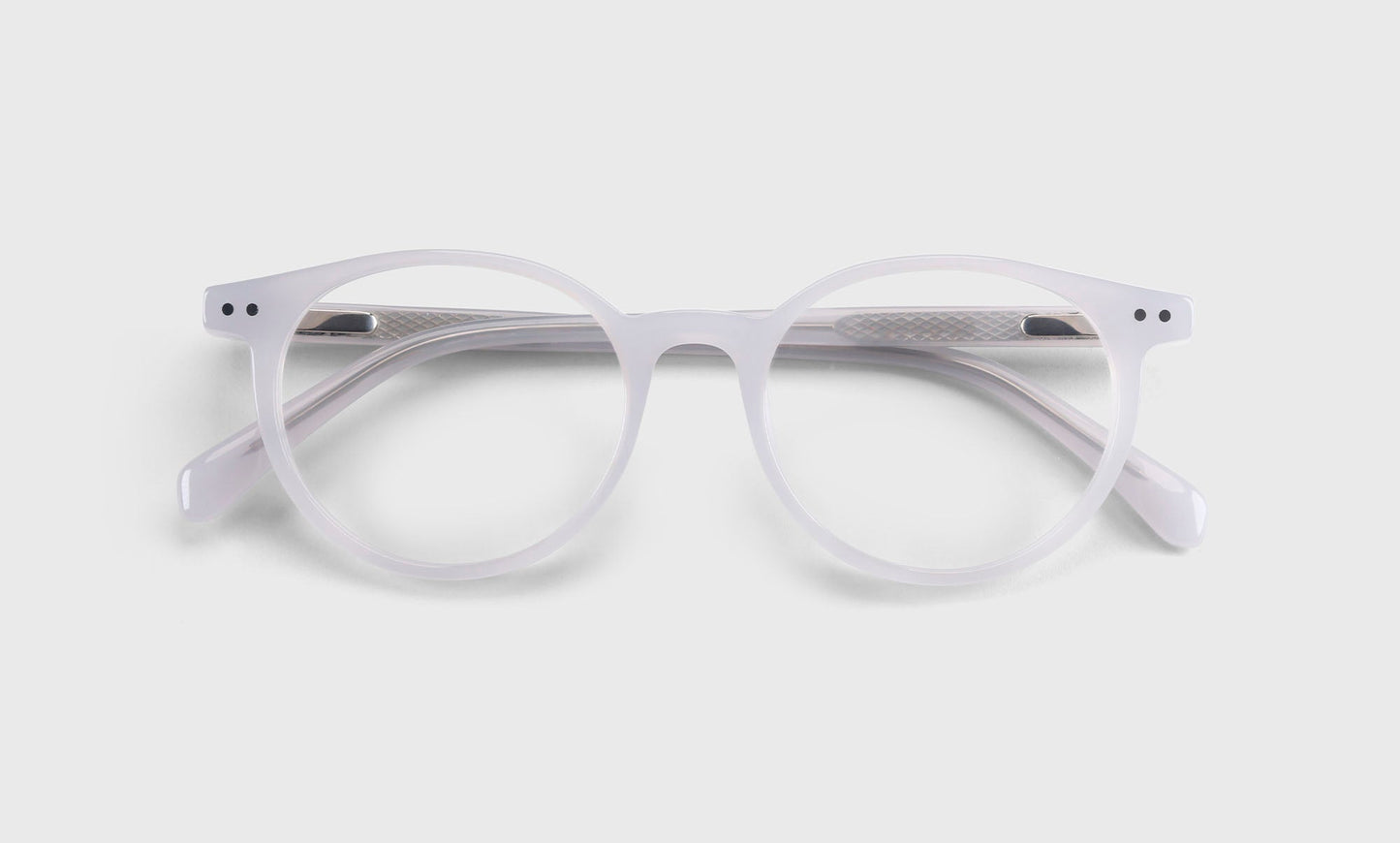 [75 - Milky Grey Front and Temples]