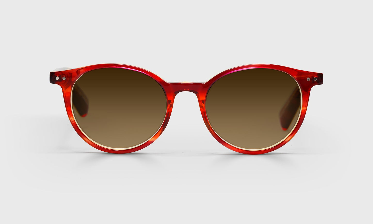 [77 - Red & Orange Front and Temples]