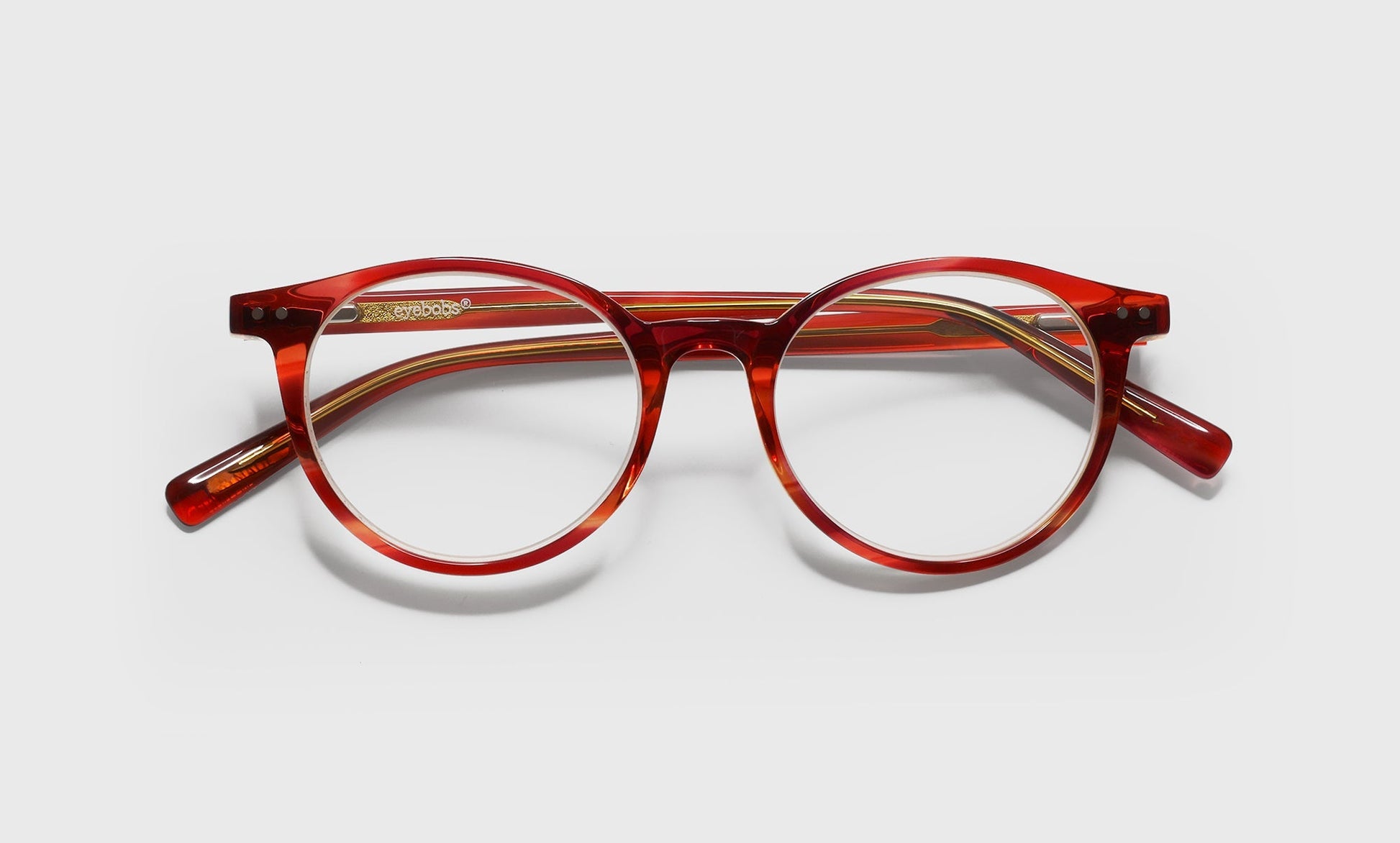 [77 - Red & Orange Front and Temples]