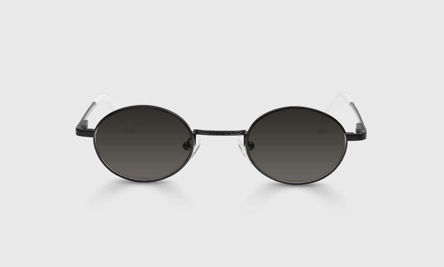 [17 - Midnight Green Metal Front and White Temples]