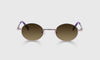 [75 - Silver Metal Front with Purple Temples]