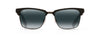 [Neutral Grey Lenses, Black Gloss With Antique Pewter Frame]