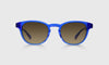 [09 - Electric Blue Crystal Front and Temples]