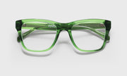 11 - Green Crystal Front and Temples