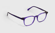 15 - Violet Purple Crystal Front and Temples