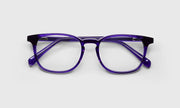 15 - Violet Purple Crystal Front and Temples