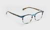 [59 - Teal Multi-Stripe Front and Teal Tortoise Temples]