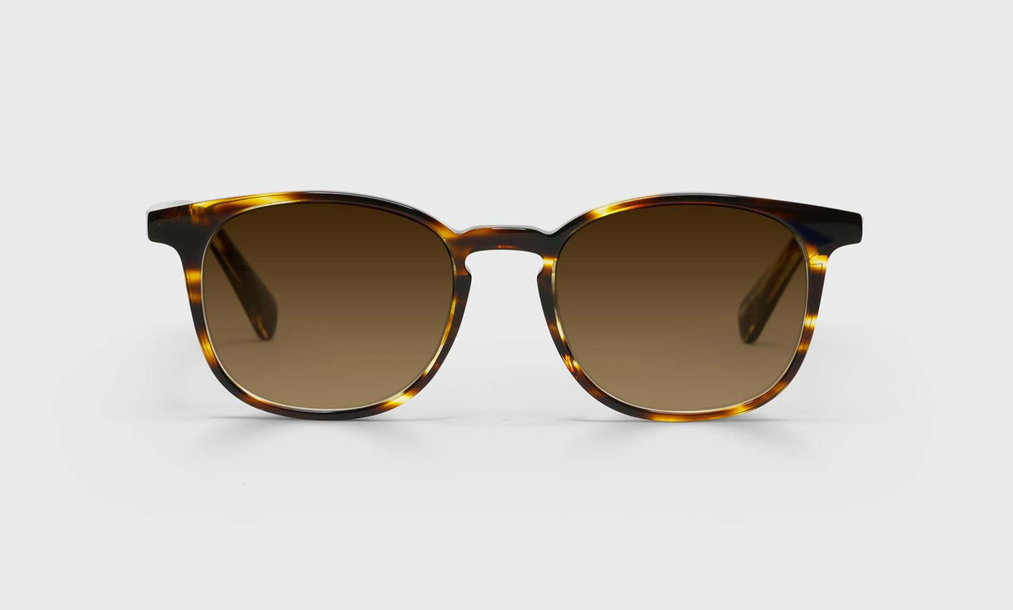 [86 - Brown Demi Stripe Front and Temples]