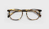 [86 - Brown Demi Stripe Front and Temples]