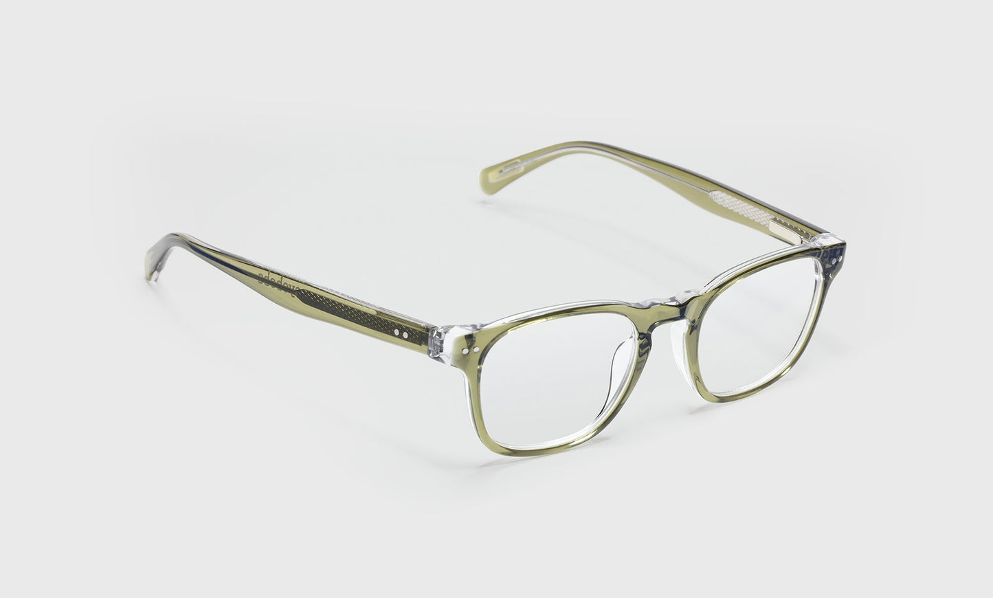 [17 - Olive Crystal Shiny Front with Olive Crystal Shiny Temples]