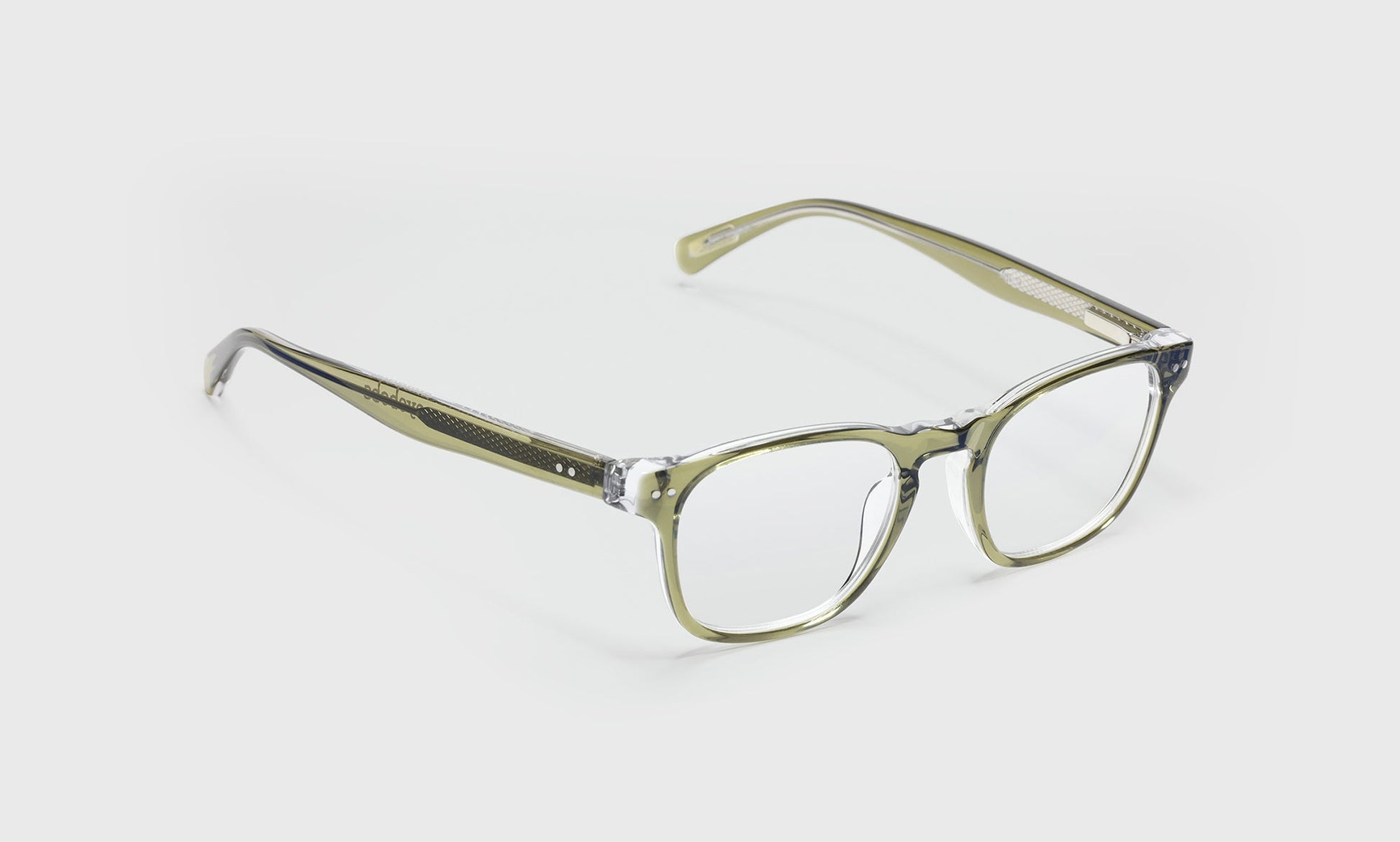 [17 - Olive Crystal Shiny Front with Olive Crystal Shiny Temples]
