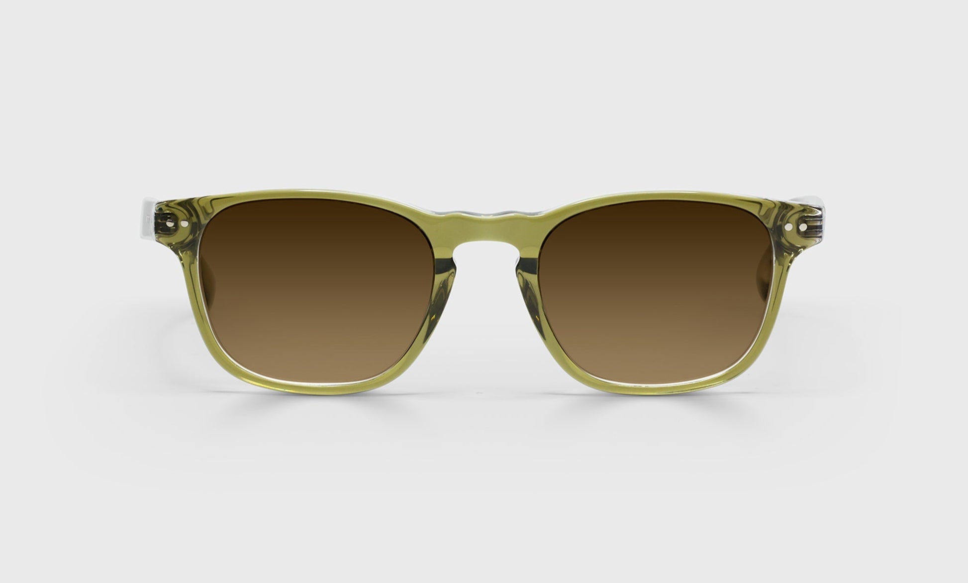 [17 - Olive Crystal Shiny Front with Olive Crystal Shiny Temples]