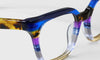 [15 - Purple Stripe Front with Tortoise Temples]