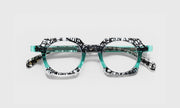 00 - Black Chop and Teal Front and Temples