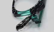 00 - Black Chop and Teal Front and Temples