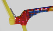 01 - Red and Yellow Multi-Color Front and Temples