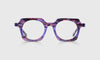 [15 - Purple, Pink, and Gold Mosaic Front and Temples]