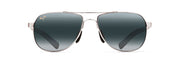 Neutral Grey Lenses, Silver With Blue And Light Blue Frame