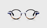 10 - Blue Multi-Stripe Front with Navy Temples