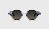 [10 - Blue Multi-Stripe Front with Navy Temples]