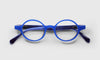 [20 - Layered Brilliant Blue with Purple Front and Temples]