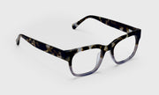 10 - Blue Tortoise Fade Front with Blue Tortoise Temples