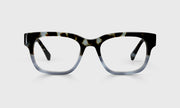 10 - Blue Tortoise Fade Front with Blue Tortoise Temples