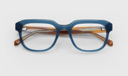 59 - Teal Front with Orange Demi Temples