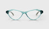 [59 - Teal Crystal Front with Teal Demi Temples]