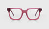 [44 - Milky Burgundy Front with Light Gunmetal Temples]