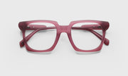 44 - Milky Burgundy Front with Light Gunmetal Temples