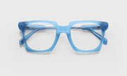 59 - Teal Crystal Front with Light Gunmetal Temples